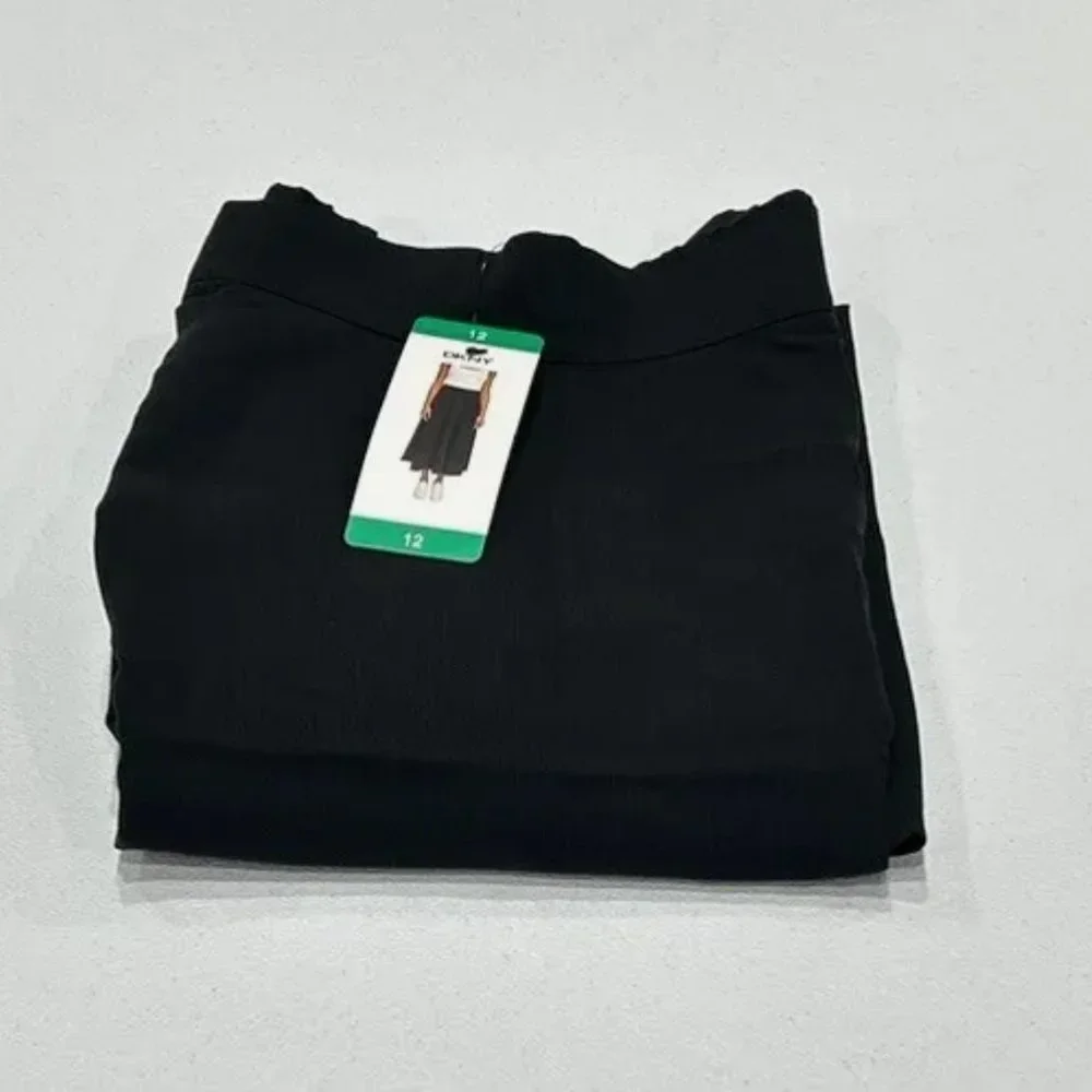 🌸 NWT DKNY Ladies' Maxi / Midi Skirt Black - Picture 7 of 11